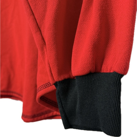 VINTAGE 90's Disney Mickey & Co. Mickey Mouse 1/4 Zip Sweatshirt - Picture 6 of 7